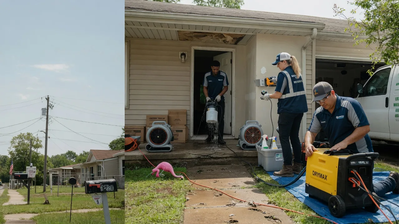 Storm Damage Water Removal in Davisville, WV near me